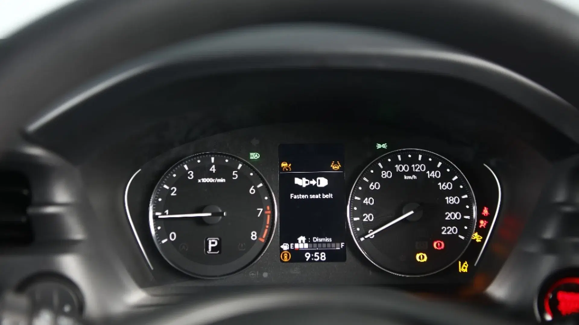 Honda HR-V instrument cluster