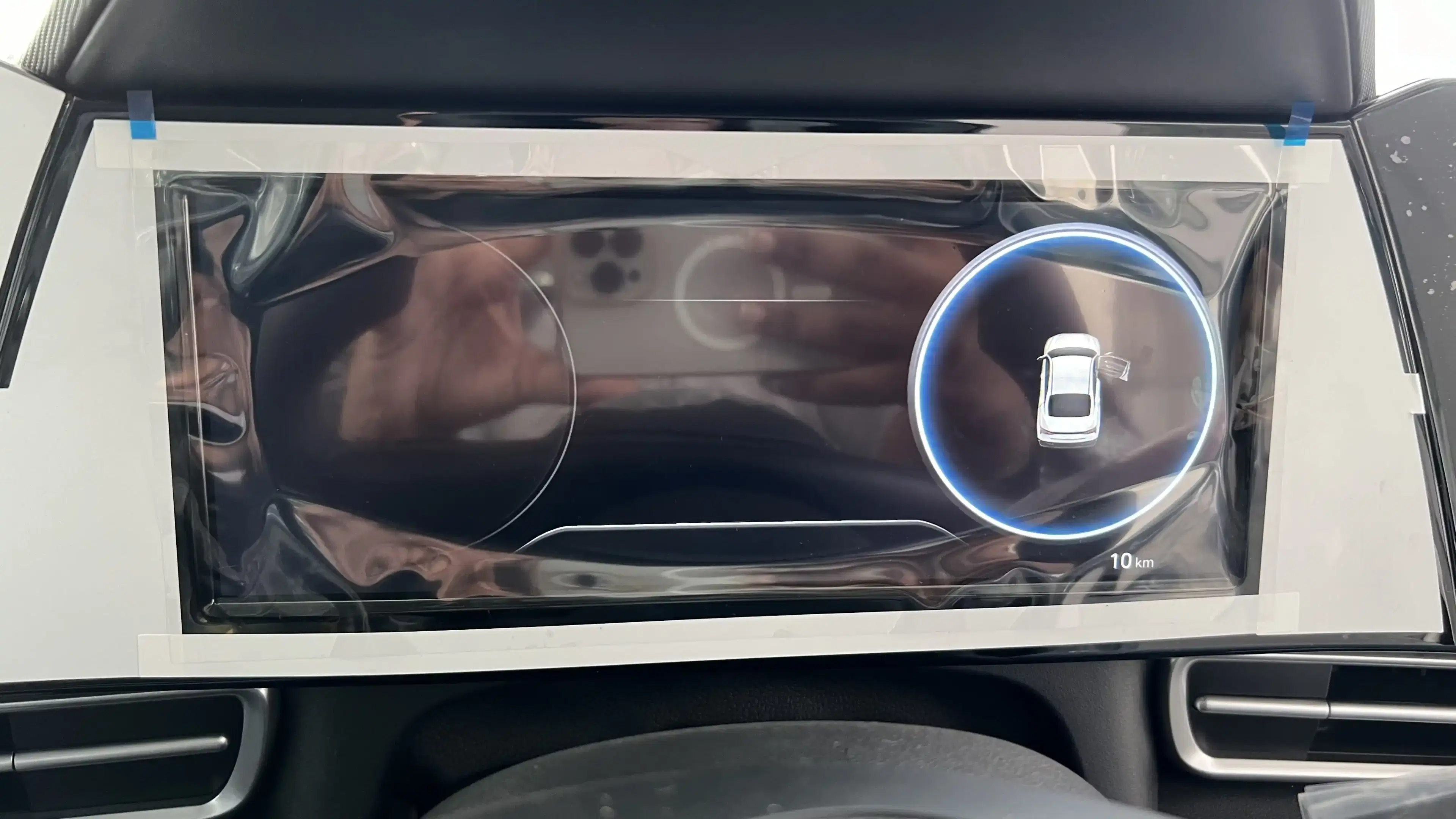 hyundai elantra interior digital cluster