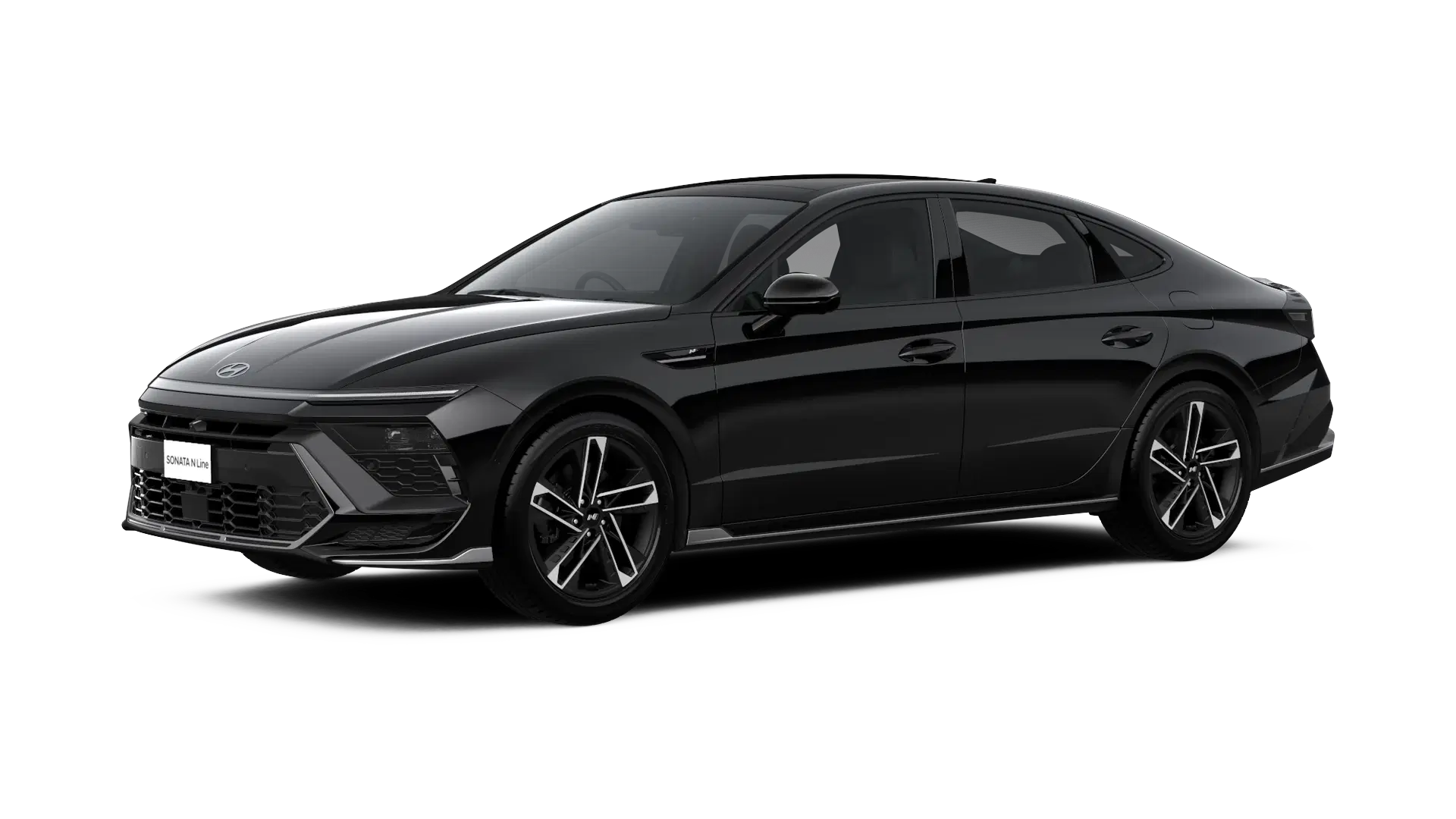 Hyundai Sonata N Line front three-quarter view
