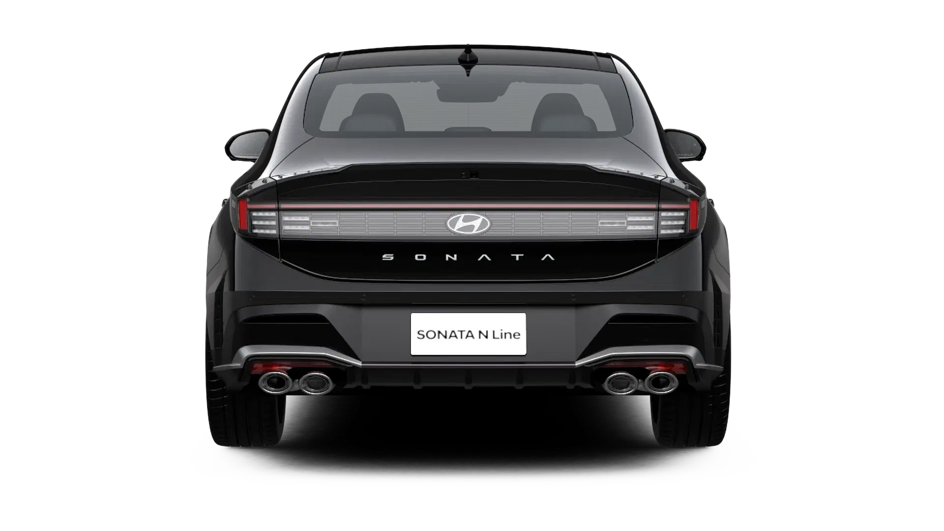 Hyundai Sonata N Line rear view