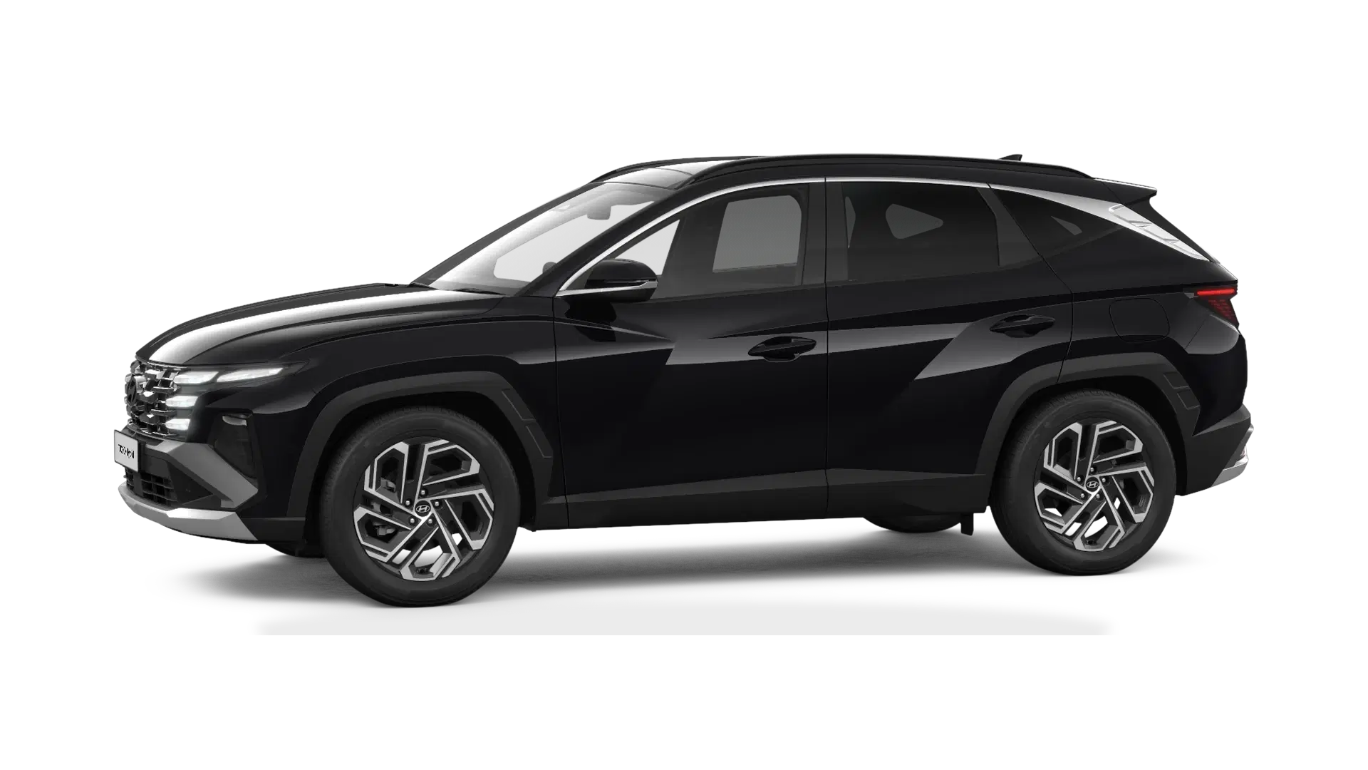 Hyundai Tucson Hybrid side view