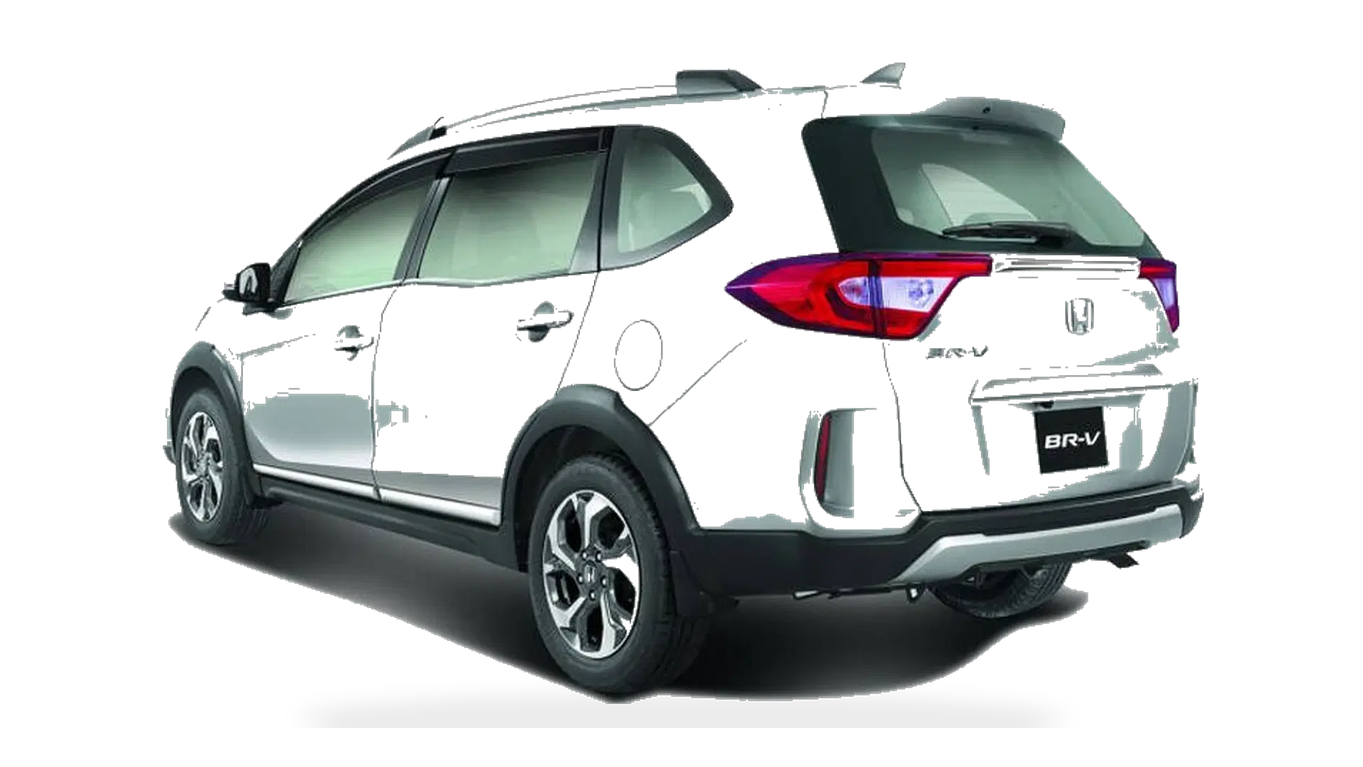 Honda BR-V left rear three-quarter view