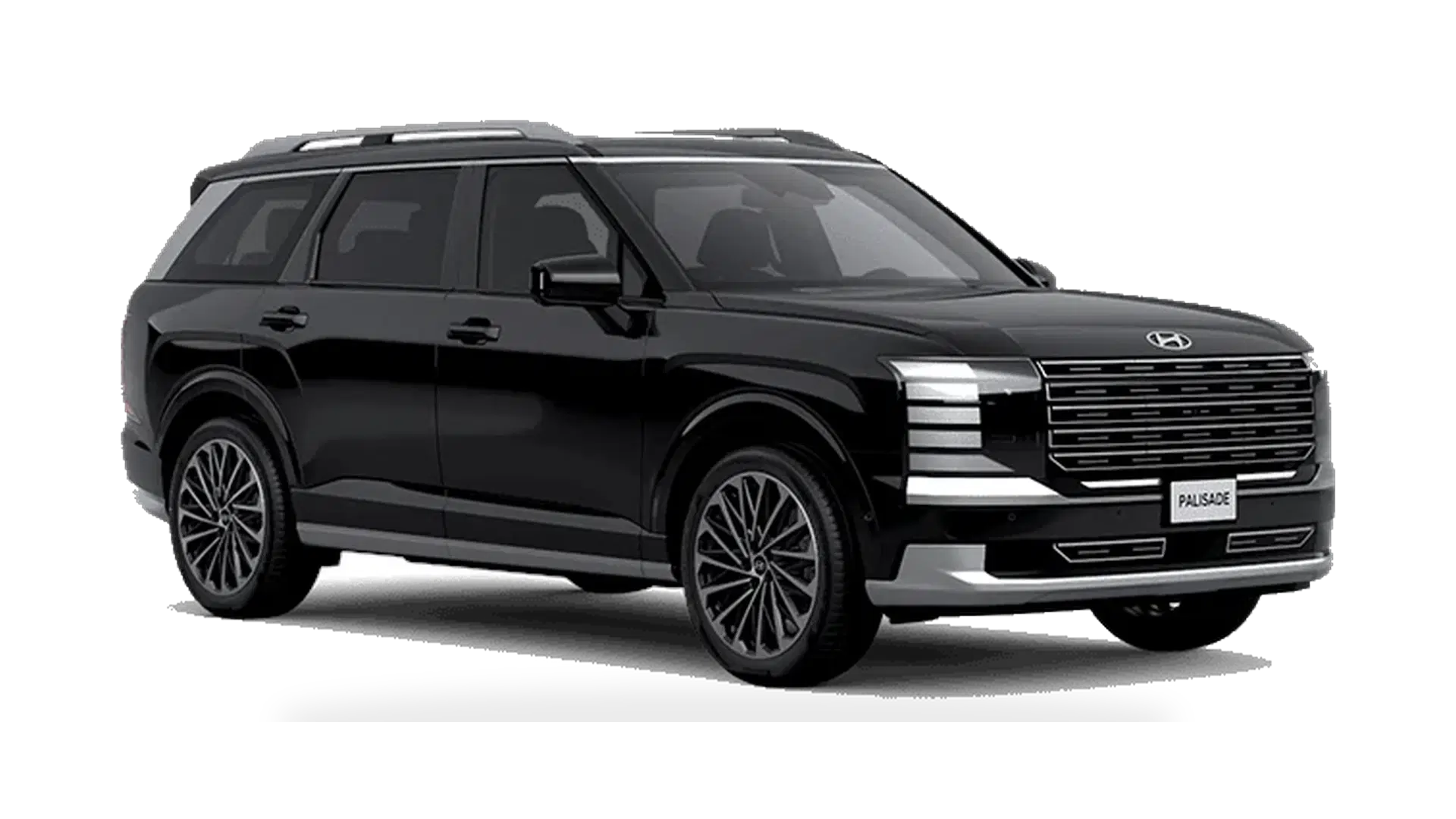 Hyundai Palisade Hybrid rear three-quarter view