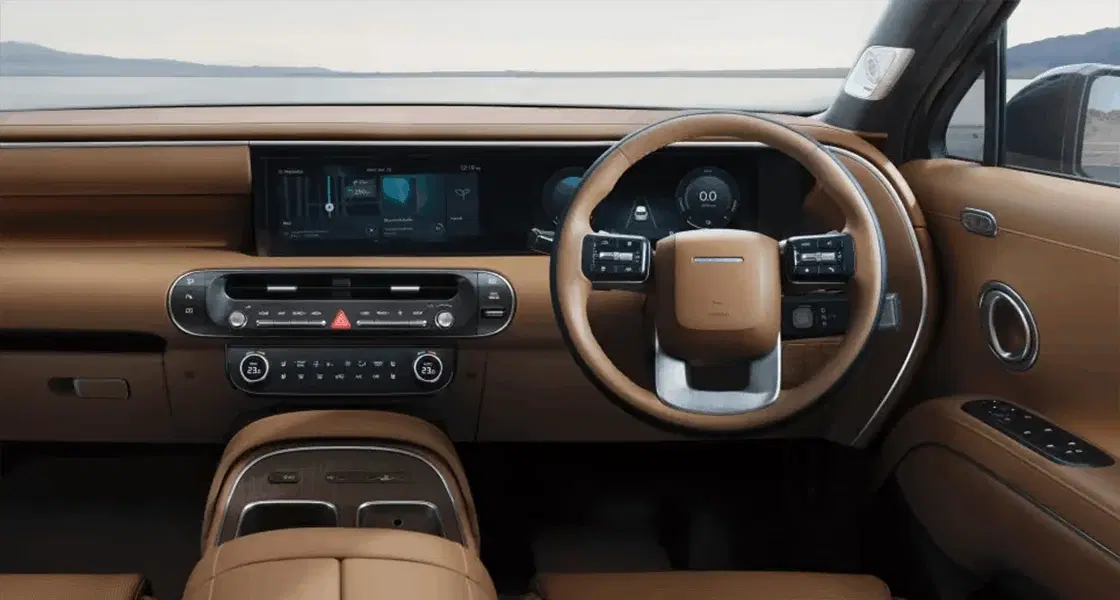 Hyundai Palisade Hybrid dashboard