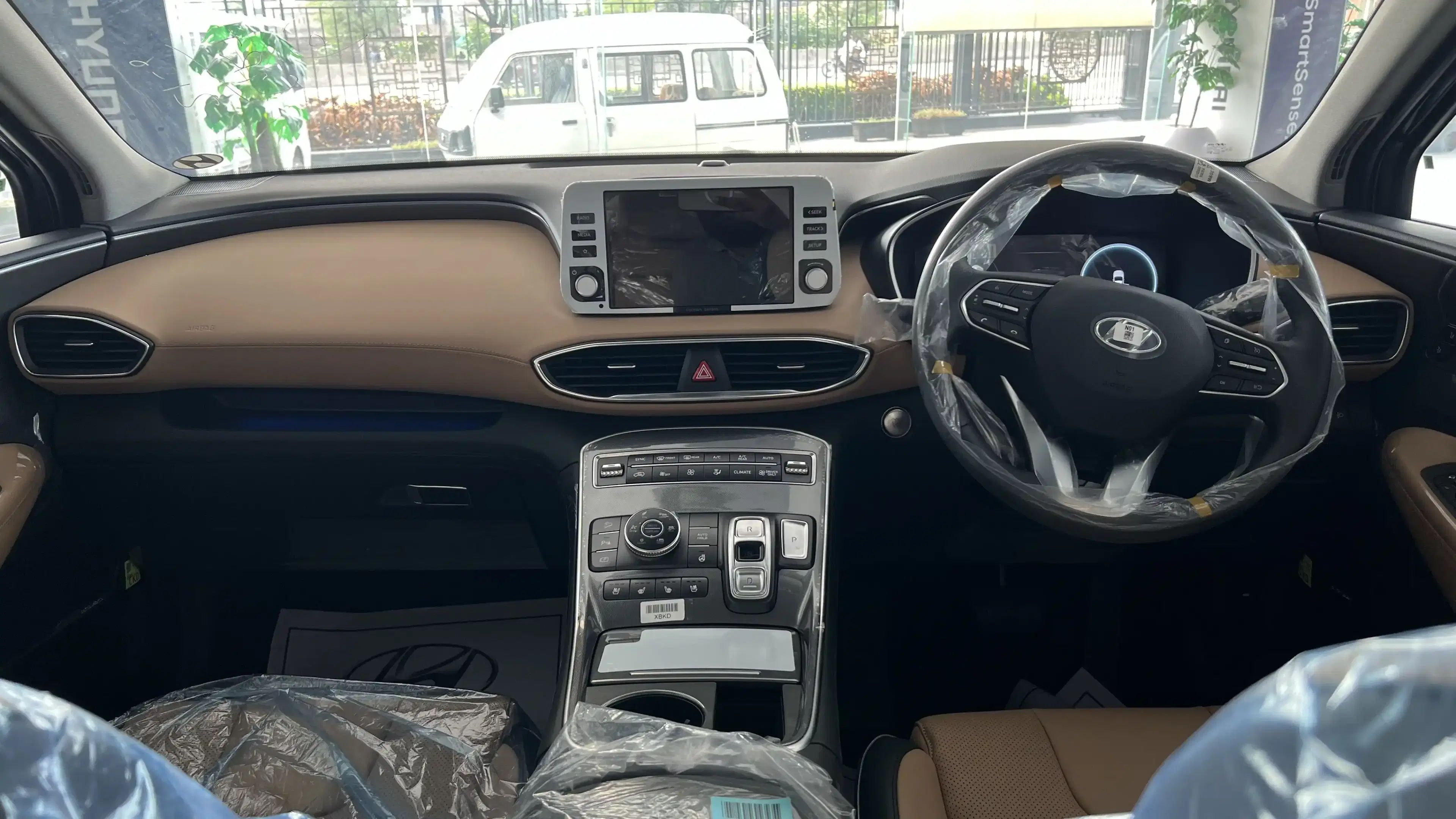 hyundai santafe dashboard