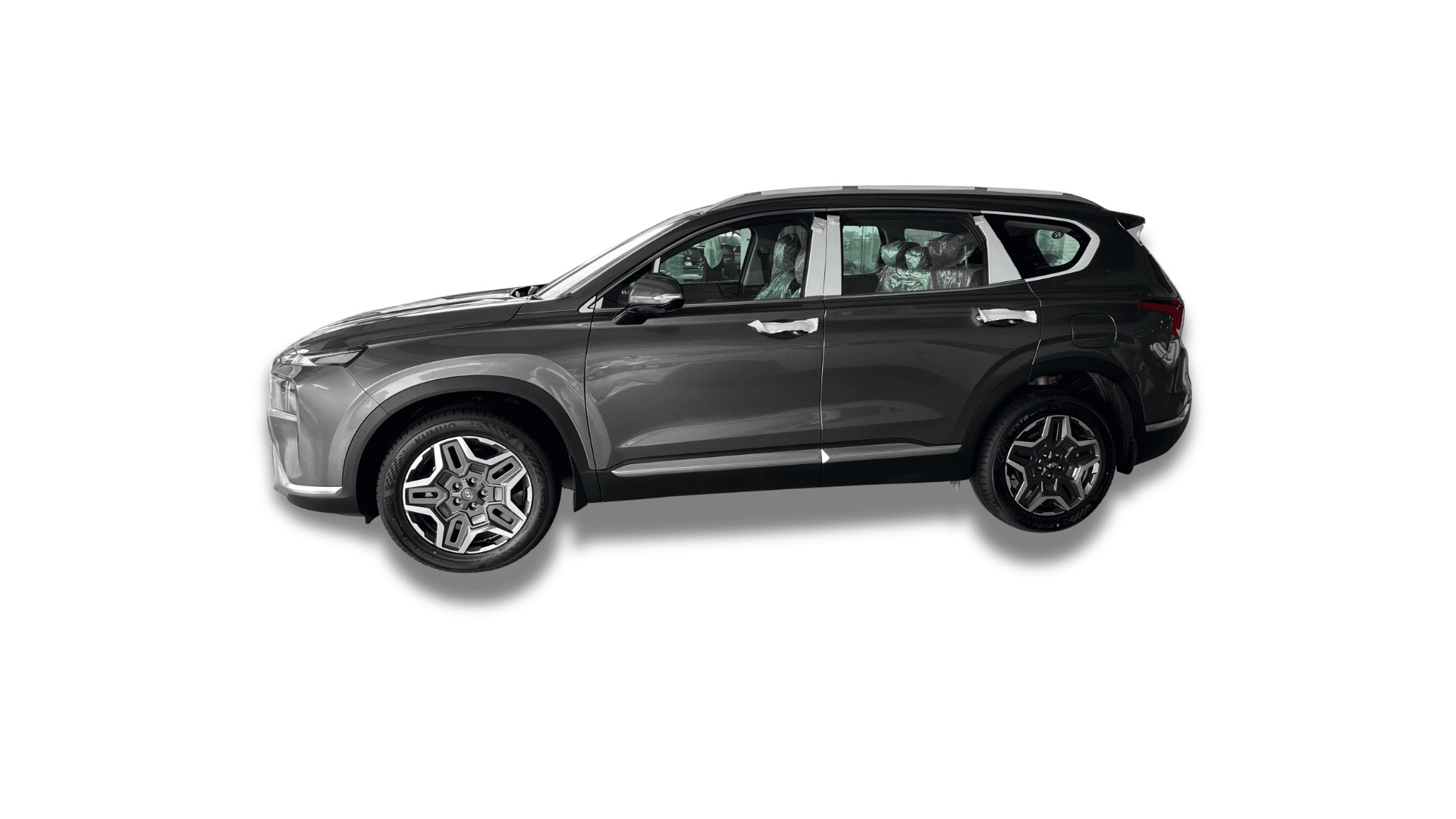 hyundai santafe exterior side view