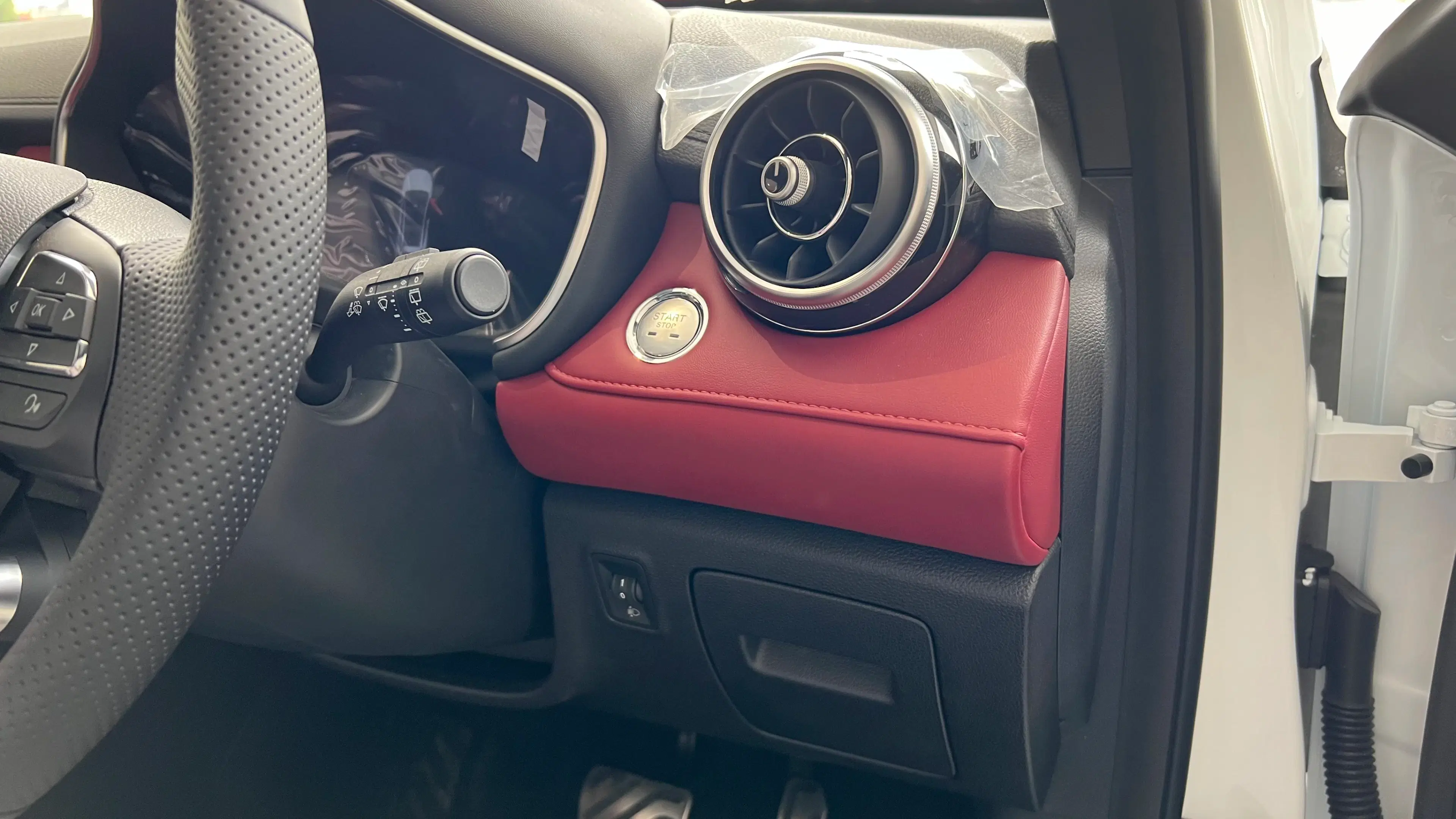 mg hs push start button