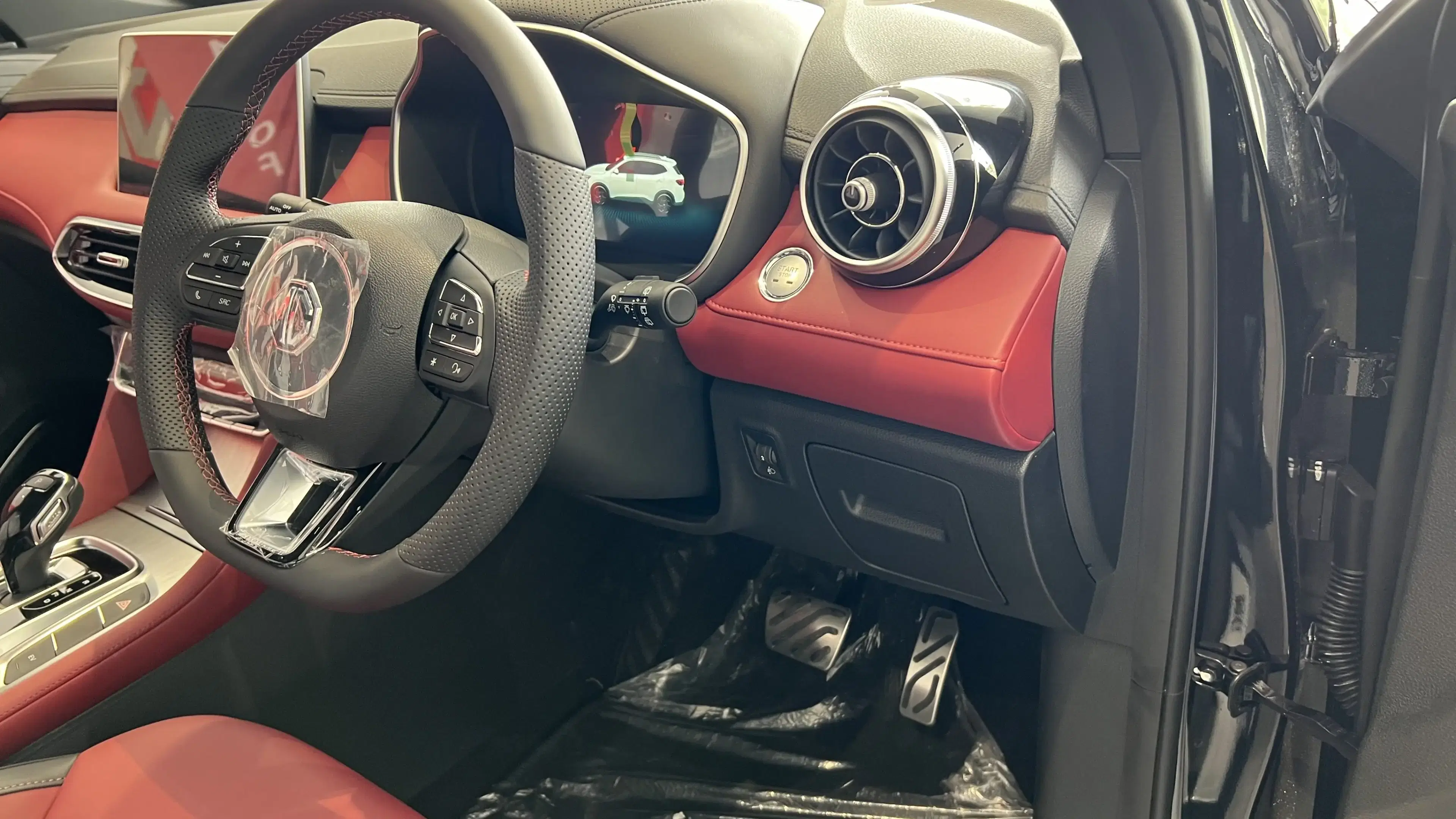 mg hs phev dashboard