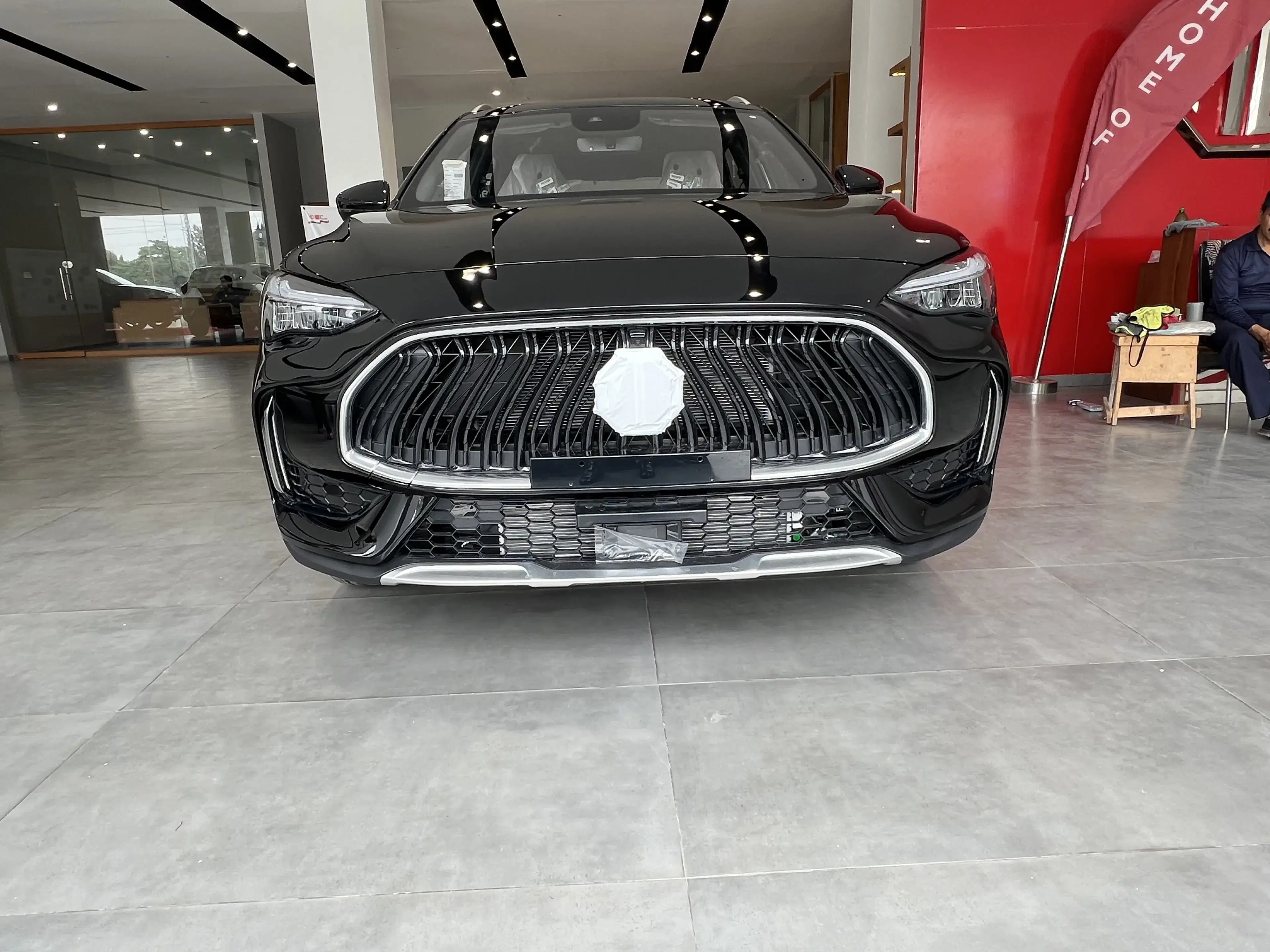 mg hs phev front view