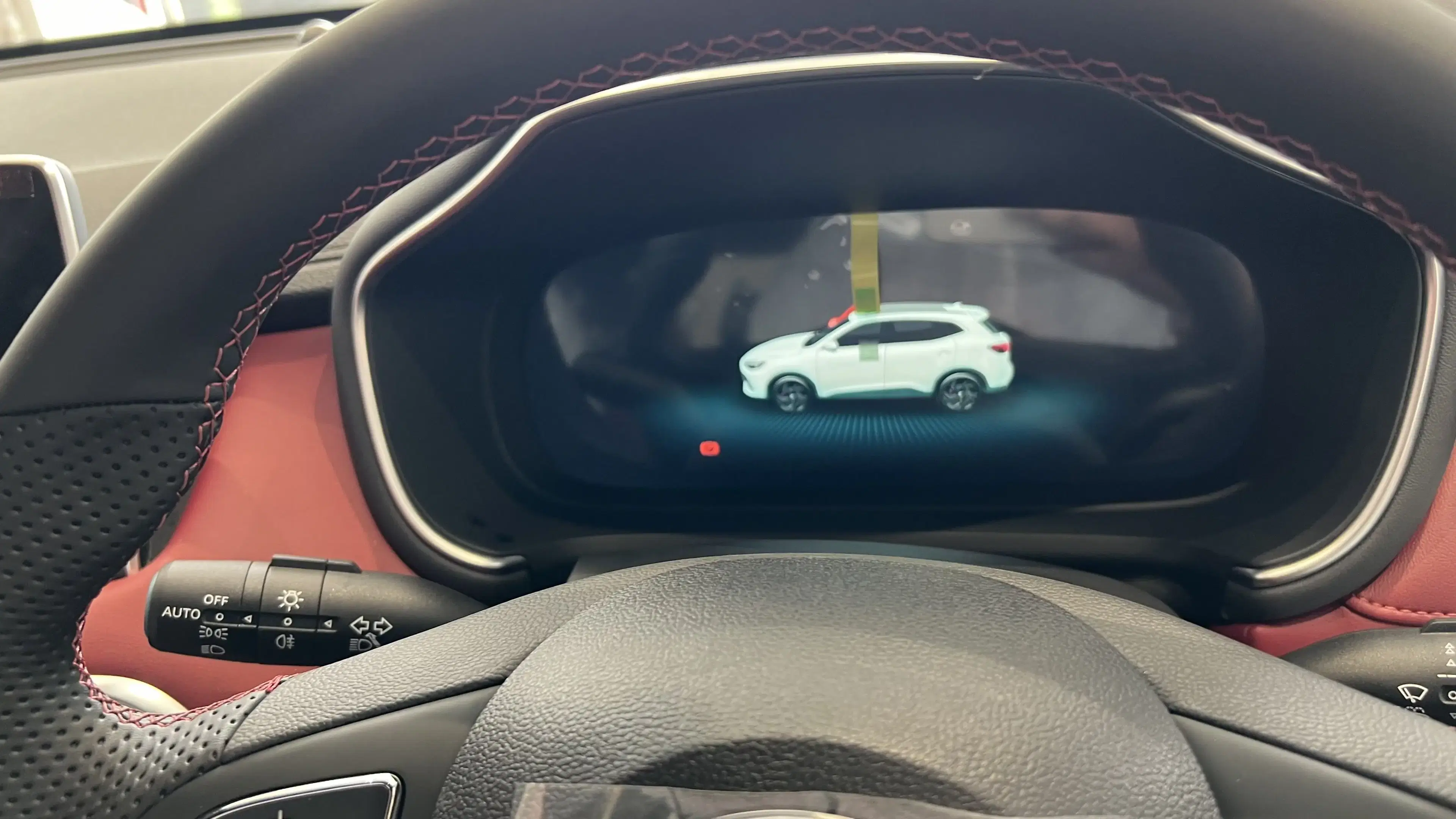 mg hs phev instrument cluster