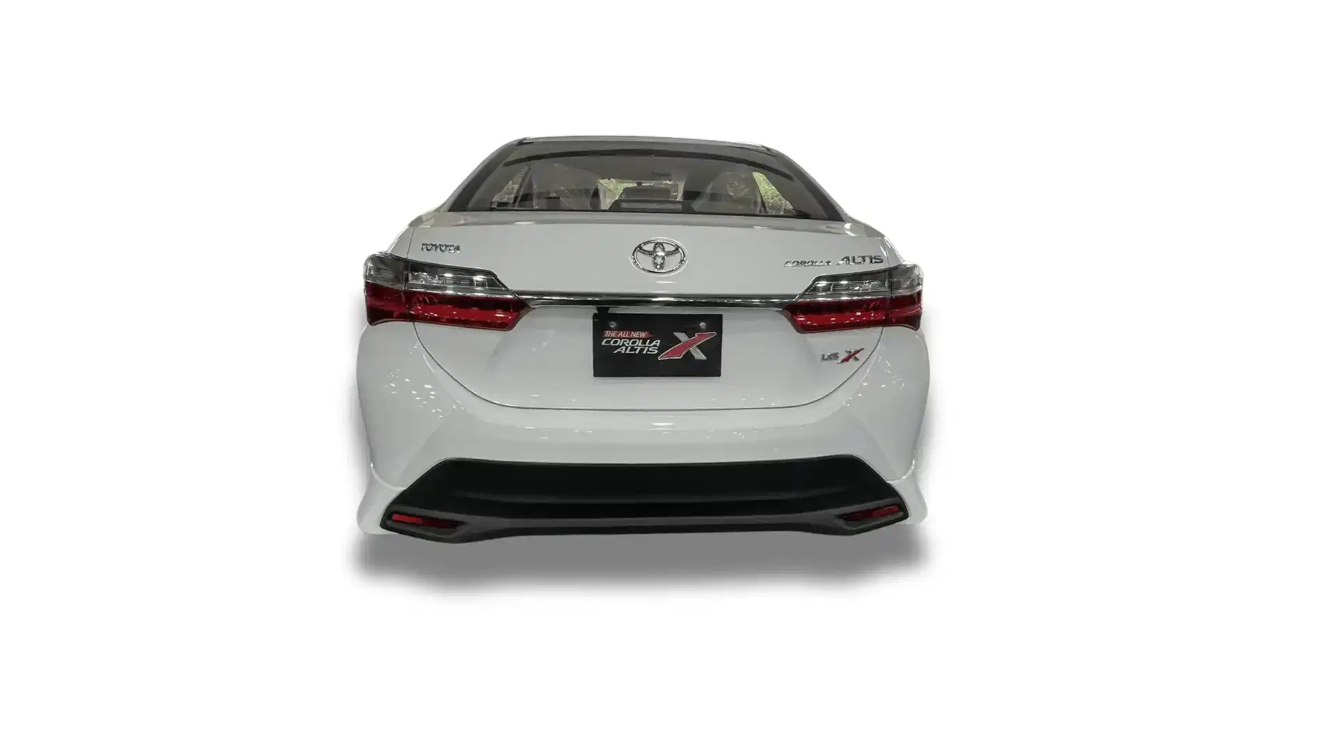 toyota corolla exterior rear view