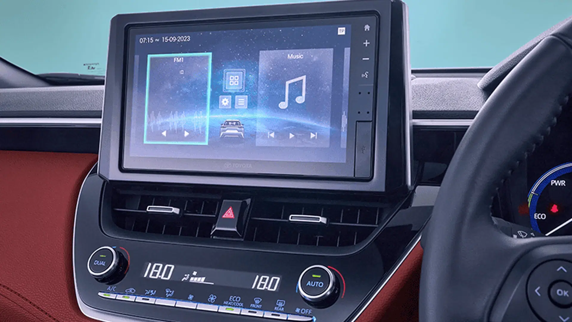 Toyota Corolla Cross dashboard